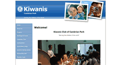 Desktop Screenshot of cambrianparkkiwanis.org